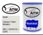 Preview: Saab, Carbon Flash Metallic, 58U / WA501Q / GAR: 500ml Lackdose, von ATW Autoteile West.